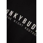 Funky Buddha Ανδρικό Κοντομάνικο T-Shirt Μαύρο