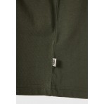 Funky Buddha Ανδρικό Κοντομάνικο T-Shirt Χακί