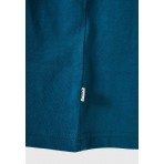 Funky Buddha Ανδρικό Κοντομάνικο T-Shirt Τυρκουάζ