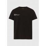 Funky Buddha Ανδρικό Κοντομάνικο T-Shirt Μαύρο