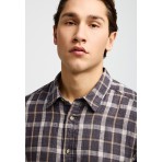 Funky Buddha Ανδρικό Κοντομάνικο Καρό Πουκάμισο Διάφορα Χρώματα