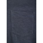 Funky Buddha The Basics Ανδρικό Κοντομάνικο Polo T-Shirt Γκρι Σκούρο