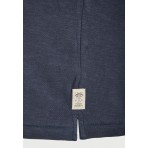 Funky Buddha The Basics Ανδρικό Κοντομάνικο Polo T-Shirt Γκρι Σκούρο