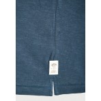 Funky Buddha The Basics Ανδρικό Κοντομάνικο Polo T-Shirt Γκρι Σκούρο