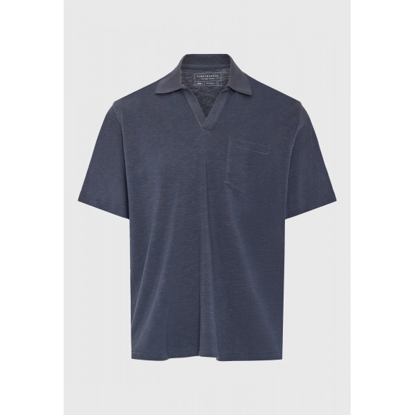 Funky Buddha The Basics Polo Ανδρικό (FBM013-013-11-DK-GREY)