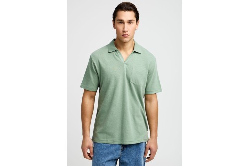 Funky Buddha The Basics Polo Ανδρικό (FBM013-013-11-SAGE-GREEN)