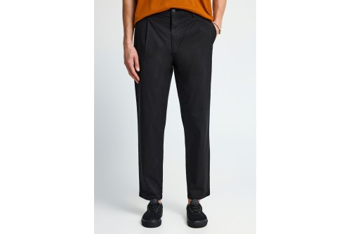 Funky Buddha Comfort Παντελόνι Chino Ανδρικό (FBM013-014-02-BLACK)