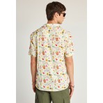 Funky Buddha Ανδρικό Κοντομάνικο Πουκάμισο