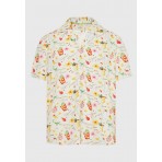 Funky Buddha Ανδρικό Κοντομάνικο Πουκάμισο