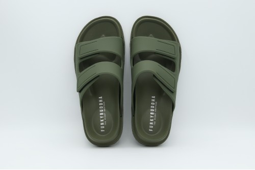 Funky Buddha Σανδάλια (FBM013-021-08-KHAKI)