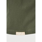 Funky Buddha Ανδρικό Κοντομάνικο T-Shirt Χακί