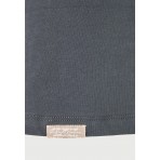 Funky Buddha Ανδρικό Κοντομάνικο T-Shirt Γκρι Σκούρο