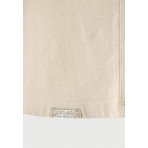 Funky Buddha Ανδρικό Κοντομάνικο T-Shirt Μπεζ