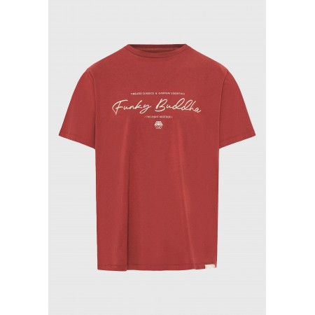 Funky Buddha T-Shirt Με Λογότυπο 