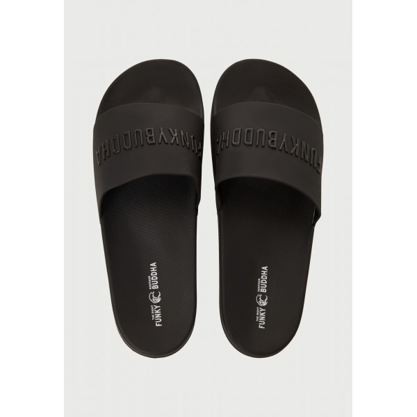 Funky Buddha Παντόφλες (FBM013-022-08-BLACK)