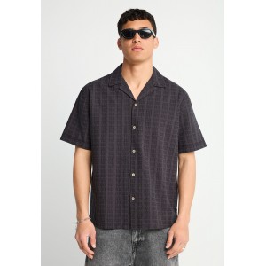 Funky Buddha Ανδρικό Πουκάμισο Με Κοντό Μανίκι (FBM013-023-05-ANTHRACITE)