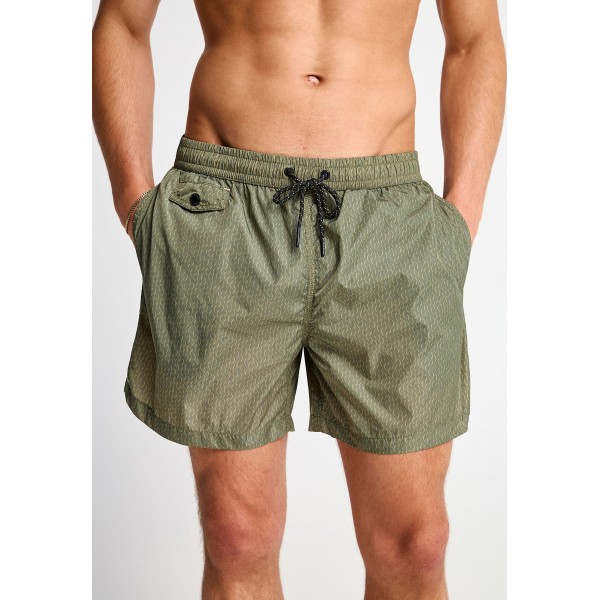 Funky Buddha Ανδρικό Σορτς (FBM013-024-16-OLIVE)