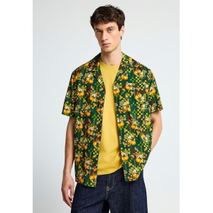 Funky Buddha Ανδρικό Πουκάμισο Με Κοντό Μανίκι (FBM013-029-05-BISTROT-GREEN)
