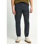 Funky Buddha Ανδρικό Παντελόνι Cargo Μαύρο