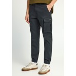 Funky Buddha Ανδρικό Παντελόνι Cargo Μαύρο