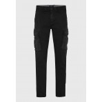 Funky Buddha Ανδρικό Παντελόνι Cargo Μαύρο