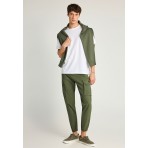 Funky Buddha Ανδρικό Παντελόνι Cargo Χακί