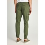 Funky Buddha Ανδρικό Παντελόνι Cargo Χακί