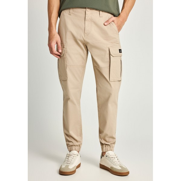 Funky Buddha Ανδρικό Παντελόνι Cargo (FBM013-030-02-GREIGE)