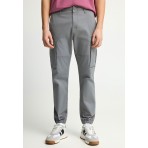 Funky Buddha Ανδρικό Παντελόνι Cargo Γκρι