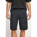 Funky Buddha Ανδρική Βερμούδα Cargo Μαύρη
