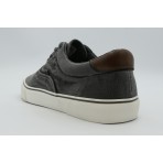 Funky Buddha Ανδρικά Sneakers Γκρι Σκούρο, Λευκά