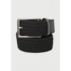 Funky Buddha Ανδρική Ζώνη Μαύρη