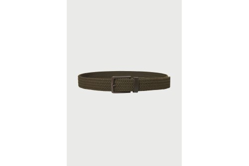 Funky Buddha Canvas Ζώνη Casual (FBM013-031-10-KHAKI)