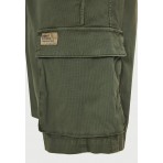 Funky Buddha Ανδρική Βερμούδα Cargo Χακί