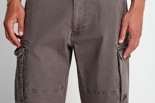 Funky Buddha Ανδρική Βερμούδα Cargo (FBM013-033-03-MOON-MIST)