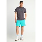 Funky Buddha Ανδρικό Κοντομάνικο T-Shirt Γκρι Σκούρο