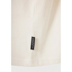 Funky Buddha Ανδρικό Κοντομάνικο T-Shirt Εκρού