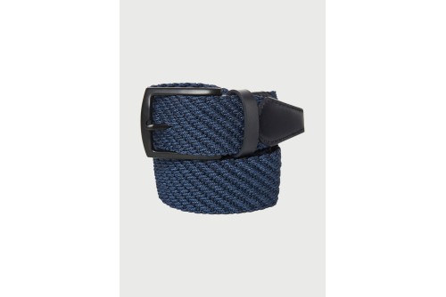 Funky Buddha Canvas Ζώνη Casual (FBM013-033-10-INDIGO)
