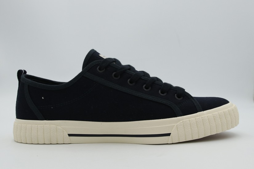 Funky Buddha Ανδρικά Sneakers Μπλε Σκούρο, Λευκά