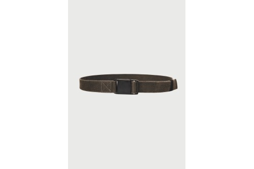 Funky Buddha Canvas Ζώνη Casual (FBM013-037-10-OLIVE)