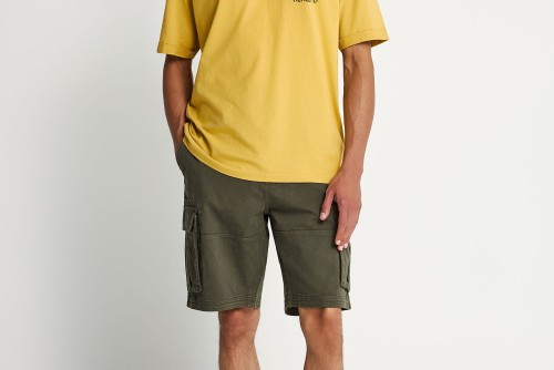 Funky Buddha Ανδρική Βερμούδα Cargo (FBM013-038-03-DEEP-FOREST)