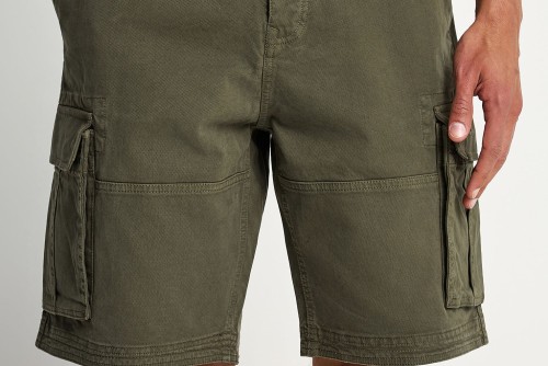 Funky Buddha Ανδρική Βερμούδα Cargo (FBM013-038-03-DEEP-FOREST)