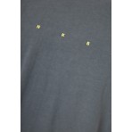 Funky Buddha Ανδρικό Κοντομάνικο T-Shirt Γκρι Σκούρο