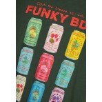 Funky Buddha Ανδρικό Κοντομάνικο T-Shirt Πράσινο