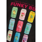 Funky Buddha Ανδρικό Κοντομάνικο T-Shirt Μαύρο