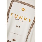 Funky Buddha Ανδρικό Κοντομάνικο T-Shirt Εκρού
