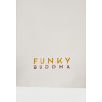Funky Buddha Ανδρικό Κοντομάνικο T-Shirt Εκρού