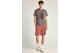 Funky Buddha Ανδρικό Κοντομάνικο T-Shirt Καφέ