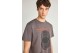 Funky Buddha Ανδρικό Κοντομάνικο T-Shirt Καφέ