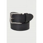 Funky Buddha Ανδρική Ζώνη Μαύρη